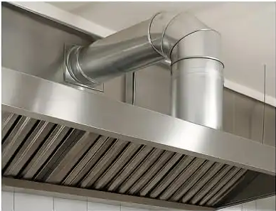 Ducting kitchen hood