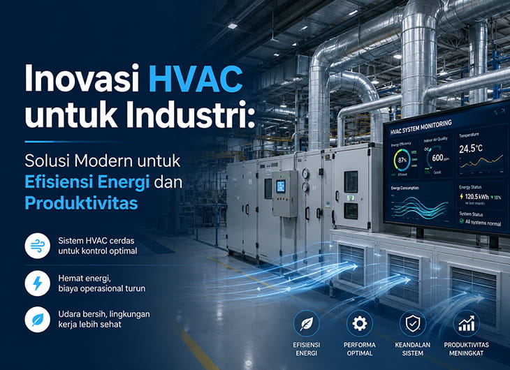Inovasi HVAC untuk Industri: Solusi Modern untuk Efisiensi Energi dan Produktivitas
