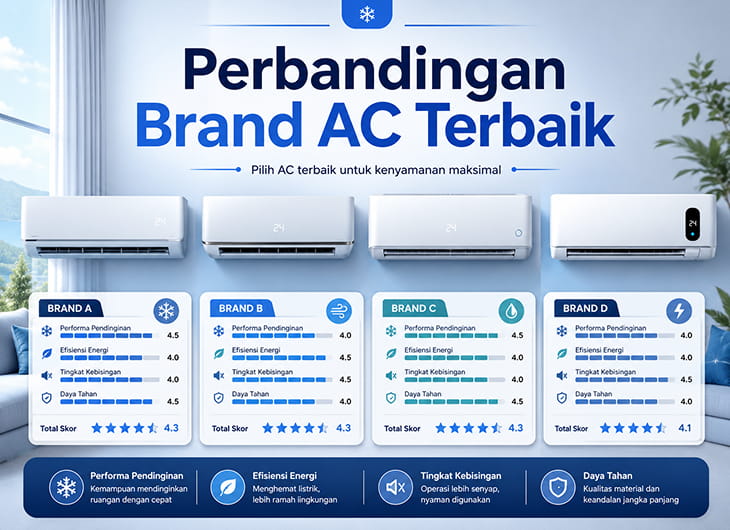 Perbandingan Brand AC Terbaik: LG vs Panasonic, Mana yang Lebih Layak Dipilih?