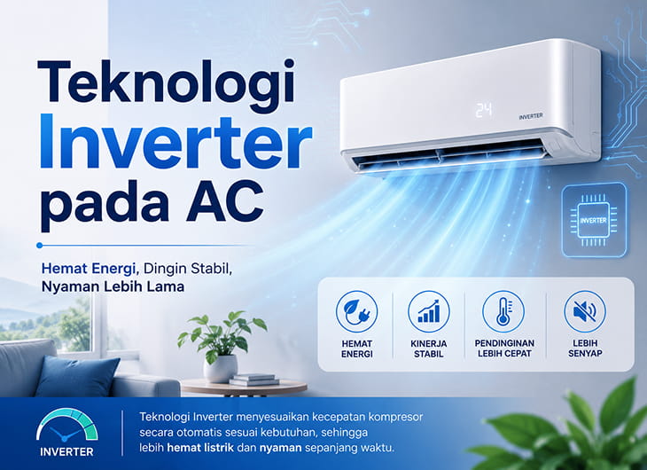 Teknologi Inverter pada AC: Solusi Hemat Listrik untuk Rumah Modern