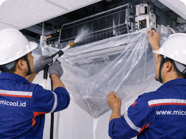 Cuci AC Cassette Bogor