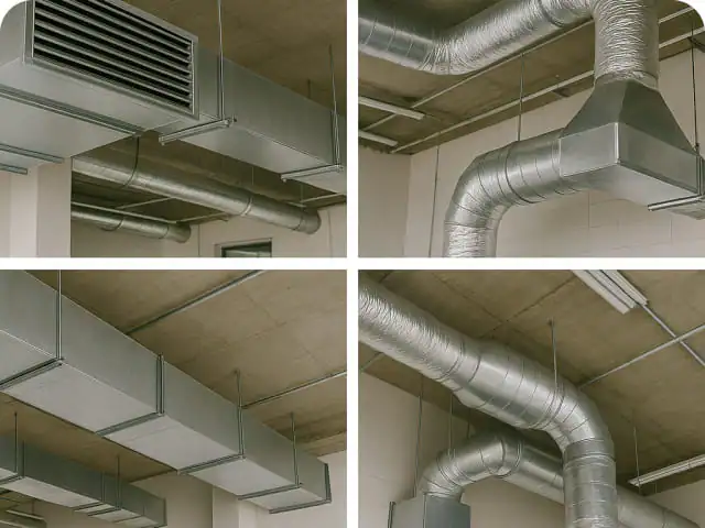 Pengerjaan fresh air ducting